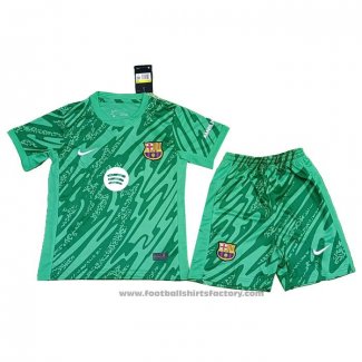 Barcelona Away Goalkeeper Shirt Kids 2024-2025