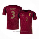 Belgium Player Theate Home Shirt 2024