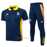 Conjunto Polo Real Madrid 2024-2025 Blue