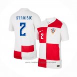 Croatia Player Stanisic Home Shirt 2024