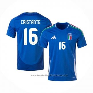 Italy Player Cristante Home Shirt 2024-2025