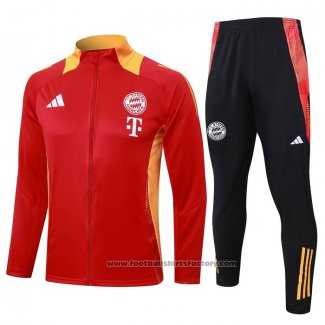 Jacket Tracksuit Bayern Munich 2024-2025 Red Yellow