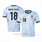 Portugal Player Ruben Neves Away Shirt 2024