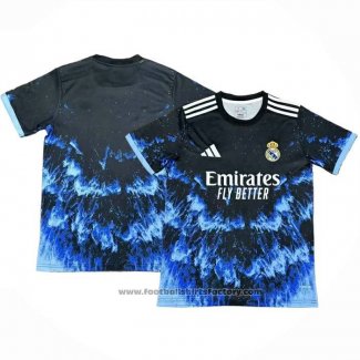 Thailand Real Madrid Special Shirt 2024-2025 Black Blue