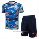 Tracksuit Holland Short Sleeve 2024 Blue - Shorts