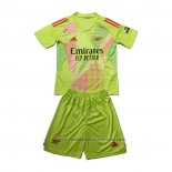 Arsenal Goalkeeper Shirt Kids 2024-2025 Green