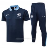 Conjunto Polo Chelsea 2024-2025 Blue