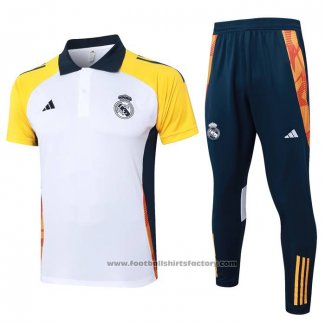 Conjunto Polo Real Madrid 2024-2025 White