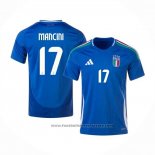 Italy Player Mancini Home Shirt 2024-2025