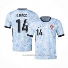 Portugal Player G.inacio Away Shirt 2024