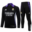 Sweatshirt Tracksuit Real Madrid 2024-2025 Black