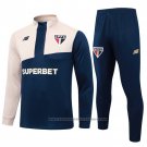 Sweatshirt Tracksuit Sao Paulo 2024-2025 Blue