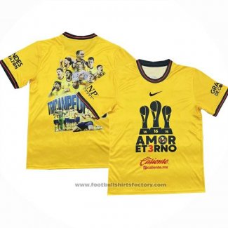 Thailand America Champion Shirt 2024 Yellow