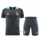 Tracksuit Argentina Short Sleeve 2024-2025 Grey - Shorts