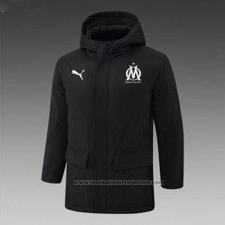 Winter Jacket of Olympique Marseille 2024-2025 Black