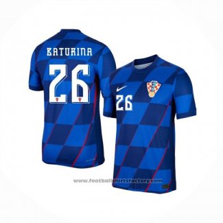 Croatia Player Baturina Away Shirt 2024