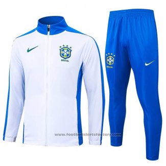 Jacket Tracksuit Brazil 2024-2025 White