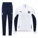 Jacket Tracksuit Olympique Marseille 2024-2025 White