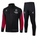 Jacket Tracksuit Paris Saint-Germain Jordan 2024-2025 Black