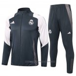 Jacket Tracksuit Real Madrid Kids 2024-2025 Grey