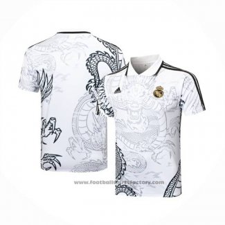 Polo Real Madrid Dragon 2024-2025 White