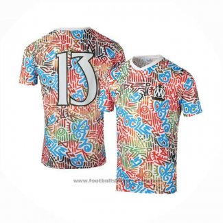 Pre-match Shirt Olympique Marseille Africa 2024