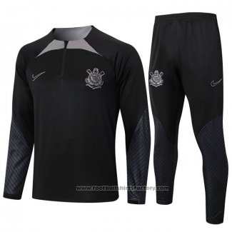 Sweatshirt Tracksuit Corinthians 2024-2025 Black