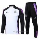 Sweatshirt Tracksuit Germany Kids 2024-2025 White