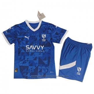 Al Hilal Home Shirt Kids 2024-2025