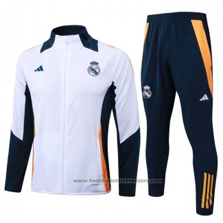 Jacket Tracksuit Real Madrid 2024-2025 White