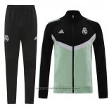 Jacket Tracksuit Real Madrid 2024-2025 Black Green