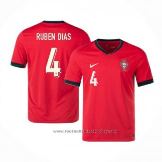 Portugal Player Ruben Dias Home Shirt 2024