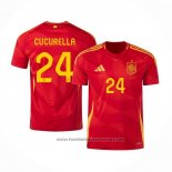 Spain Player Cucurella Home Shirt 2024