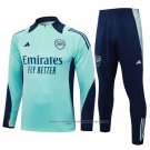 Sweatshirt Tracksuit Arsenal Kids 2024-2025 Green