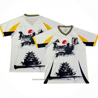 Thailand Japan Special Shirt 2024-2025 White Yellow