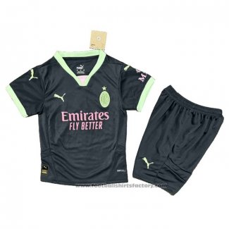 AC Milan Third Shirt Kids 2024-2025