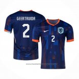 Holland Player Geertruida Away Shirt 2024-2025
