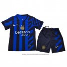 Inter Milan Home Shirt Kids 2024-2025