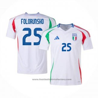 Italy Player Folorunsho Away Shirt 2024-2025