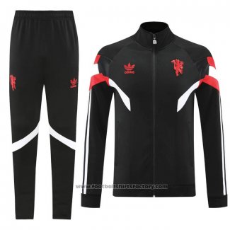 Jacket Tracksuit Manchester United 2024-2025 Black