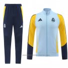 Jacket Tracksuit Real Madrid 2024-2025 Light Blue