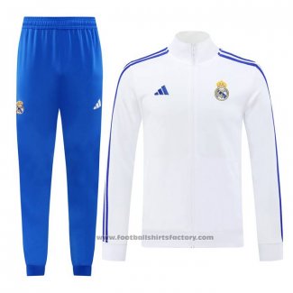 Jacket Tracksuit Real Madrid 2024-2025 White