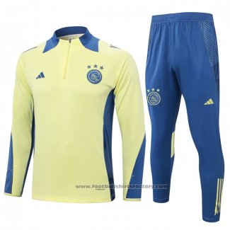 Sweatshirt Tracksuit Ajax 2024-2025 Yellow