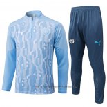 Sweatshirt Tracksuit Manchester City 2024-2025 Blue