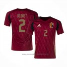 Belgium Player Debast Home Shirt 2024