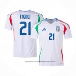 Italy Player Fagioli Away Shirt 2024-2025