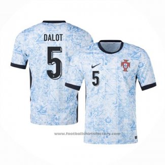 Portugal Player Dalot Away Shirt 2024