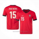 Portugal Player Joao Neves Home Shirt 2024