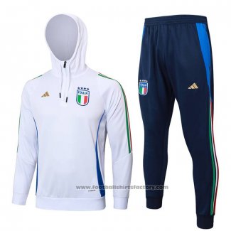 Sweatshirt Tracksuit Italy 2024-2025 White