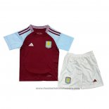 Aston Villa Home Shirt Kids 2024-2025